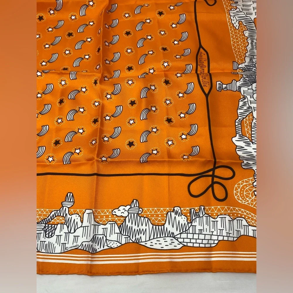Hermes Les Canyons Etoiles Bandana 55 By Pierre Marie - Picture 12 of 16